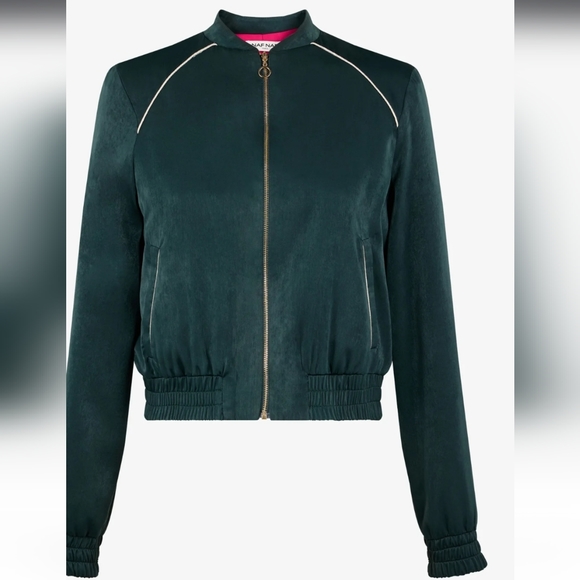 🌿🌸 NAF NAF Bomber Jacket 🌸🌿 - Picture 3 of 11